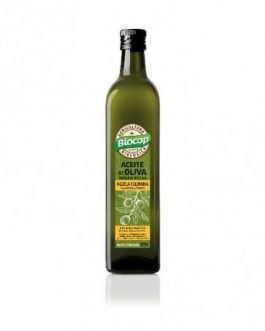 Aceite oliva virgen extra mezcla culinaria Biocop 75 cl.