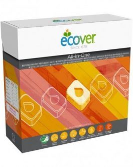 Lavavajillas máquina All-in-one Ecover 65 tabletas