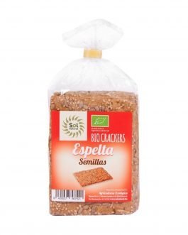 Crackers de Espelta y Semillas Bio – 200 gr.