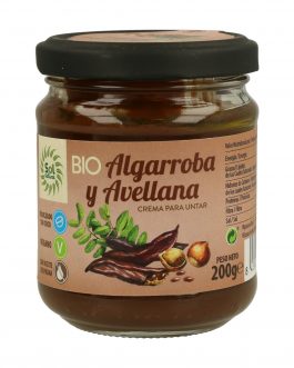 Crema de Algarroba y Avellanas – 200 gr.